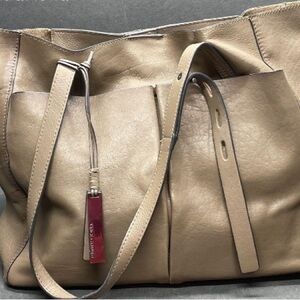 Vince Camuto Miles Leather Tote in Foxy